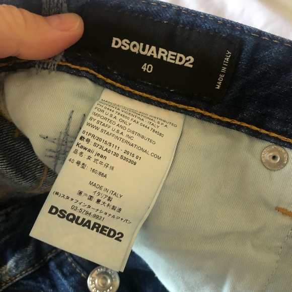 DSQUARED2 Distressed Jeans sz 40 (it) - Picture 4 of 9